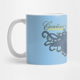 WEIRDO - Creative Energy Flo - Beauty - Full Color - Light Blue Mug